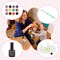 160PCS Clear Safety Eyes 12–30MM for Amigurumi – DIY Moon & Round Crochet Eyes with Washers for Dolls, Plush Animals, and Christmas Crafts